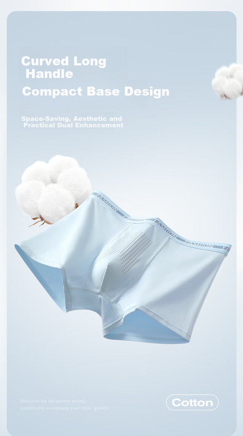 Dingguagua Youth Underwear Puberty Children's Cotton Shorts for Boys Age 12-16 Middle School Students 1