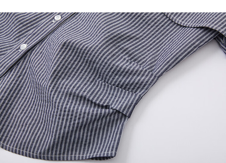 Demana [Cloud Soft Pure Cotton] Summer Heavywork Ruffle Elastic Off-Shoulder Striped Slim Fit Shirt for Women Premium Feel 13