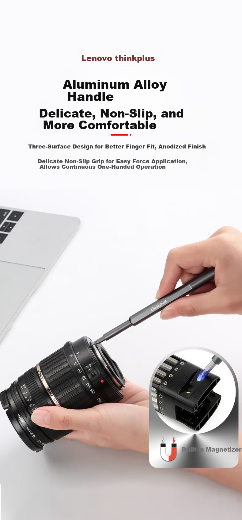 Lenovo 69-in-1 Multifunctional Screwdriver Set Computer Repair Manual Tool Kit Household Maintenance Hardware Tools 5