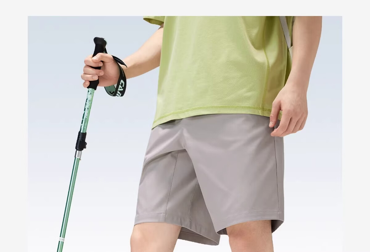CAMEL Outdoor Quick-Dry Shorts Men 26 Spring Summer Breathable Sweat-Absorbing Refreshing Sports Shorts Hiking Sun-Protective Mountaineering Pants Women 23