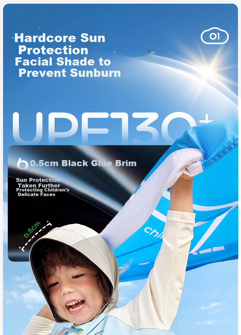 Kocotree KK Tree Kids Sun Protection Jacket UV Protection Cooling Ice Silk Cartoon 3D Design 11