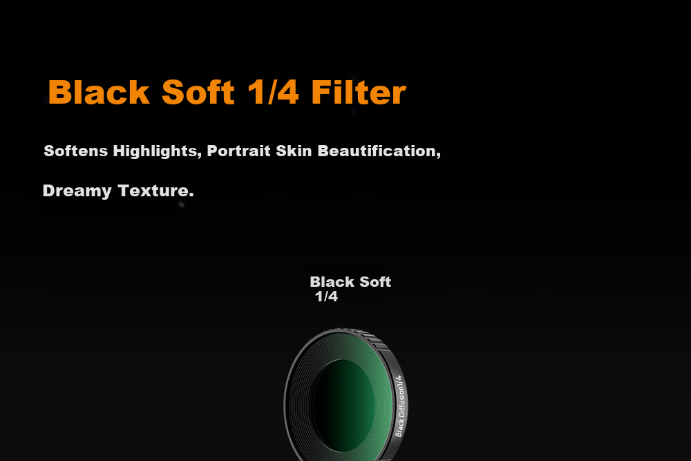 K&F CONCEPT DJI Action 6 ND Neutral Density Filter CPL Polarizer Black Soft 1/4 Photography UV Lens Protector Camera Filter Accessories 10