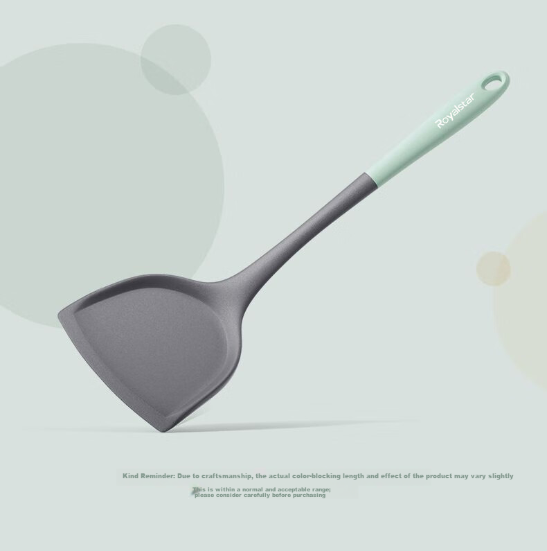 Royalstar Silicone Spatula Food-Grade Non-Stick Pan Turner Household Cooking Spatula Kitchen Utensil Set 3