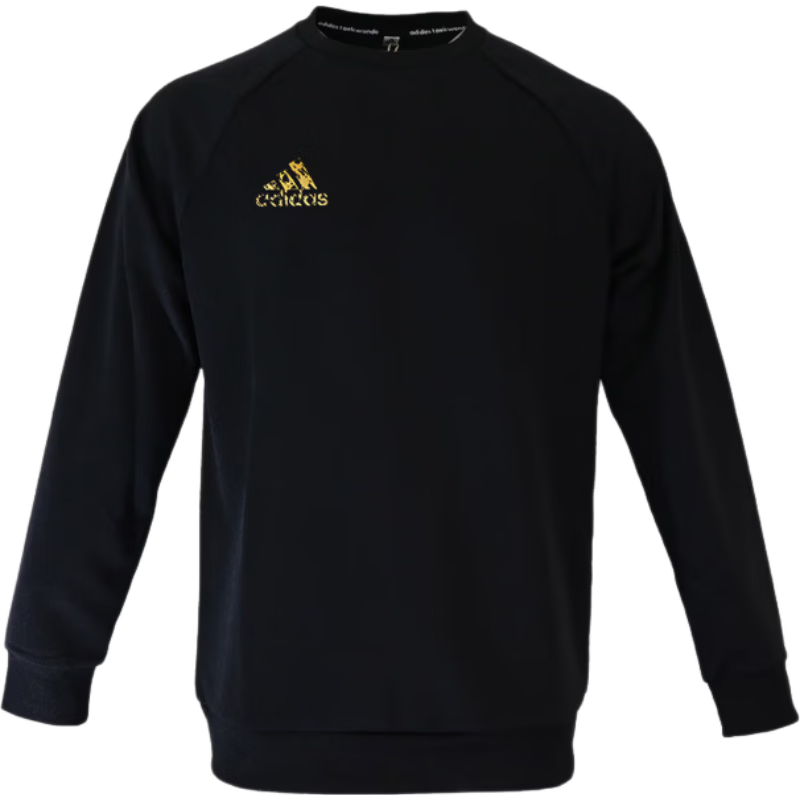 Adidas Men's Spring Pullover Hoodie Warm Casual Sportswear ADILS22C-BG Black S
