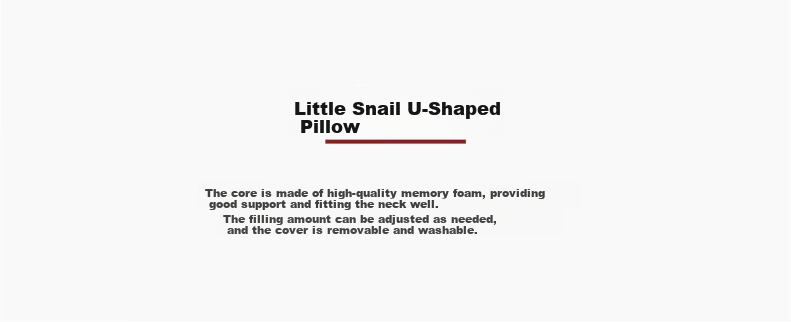 Wuyingongfang, Mu Yin Liangpin Textile Subsidiary U-Shaped Pillow, Portable Storage Travel Neck Support Pillow, Airplane Neck Pillow, Office Nap Pillow 3