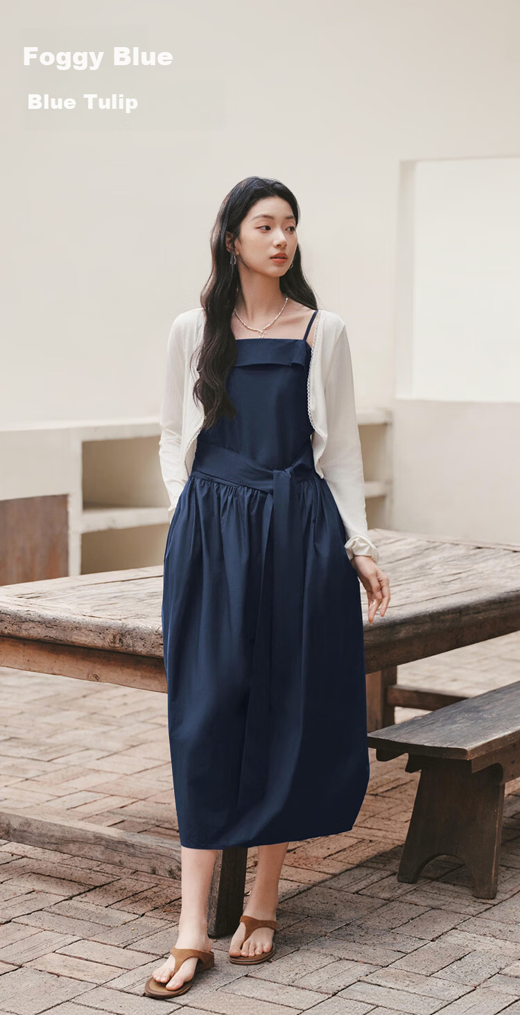 Semir Chen Duling Tulip Hem Strapless Dress Women's Summer 2026 Pure Desire Long Dress 109326114003 4