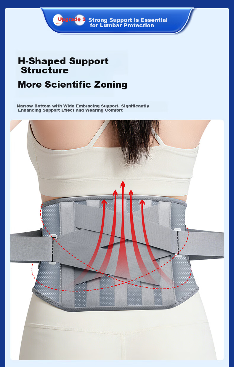 YUZHAOLIN Knitted Waist Warmer Support Belt for Lumbar Protection, Abdominal Warmth, Sports Fitness, Cold Prevention, Size L 4