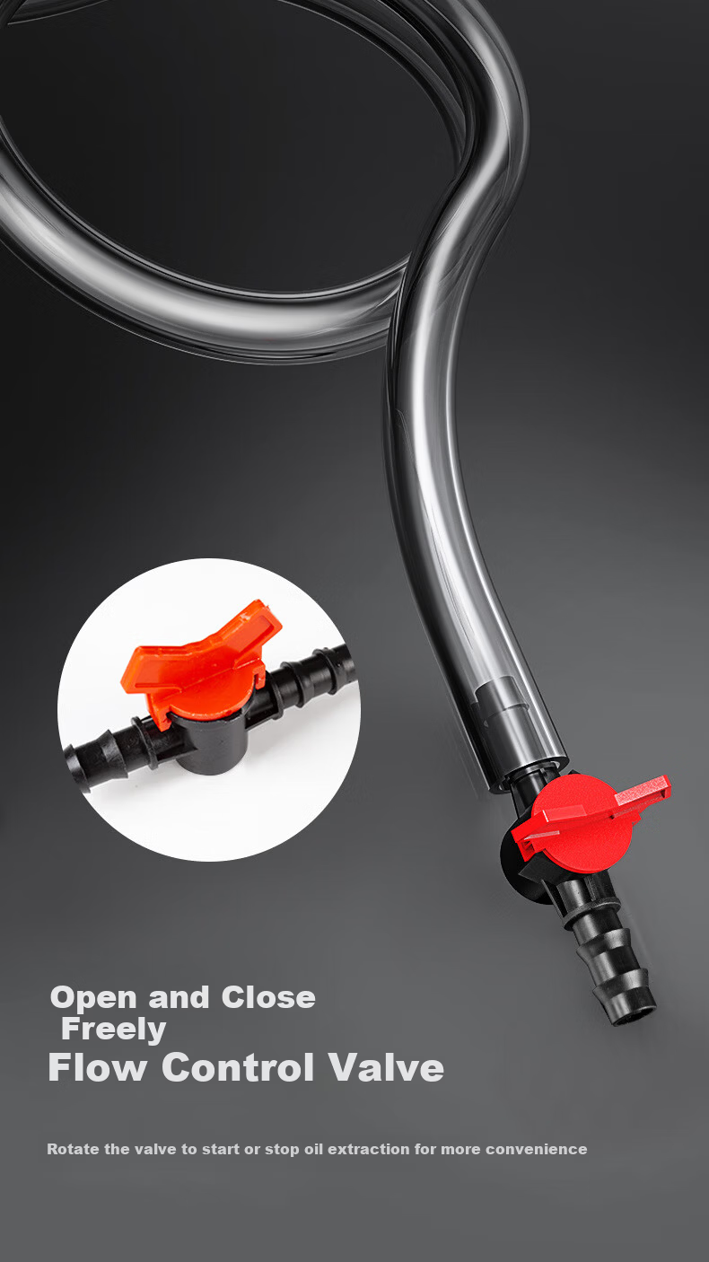 Beifute Manual Oil Extractor Pump Car Fuel Transfer Pump Gasoline Suction Pipe 7