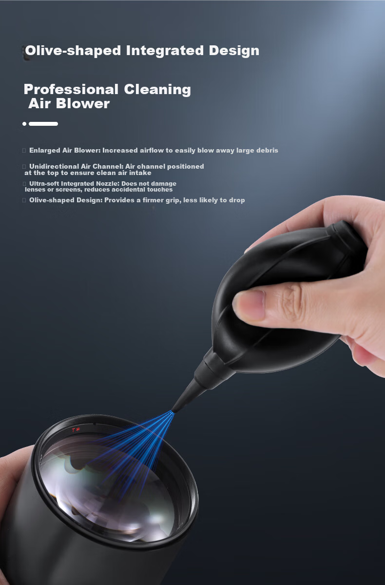 NEEWER 16-in-1 Camera Cleaning Kit CMOS Sensor Cleaning Swabs Dust Removal Tools for Canon Nikon Sony Mirrorless Cameras Lens Cleaning Paper Air Blower 6