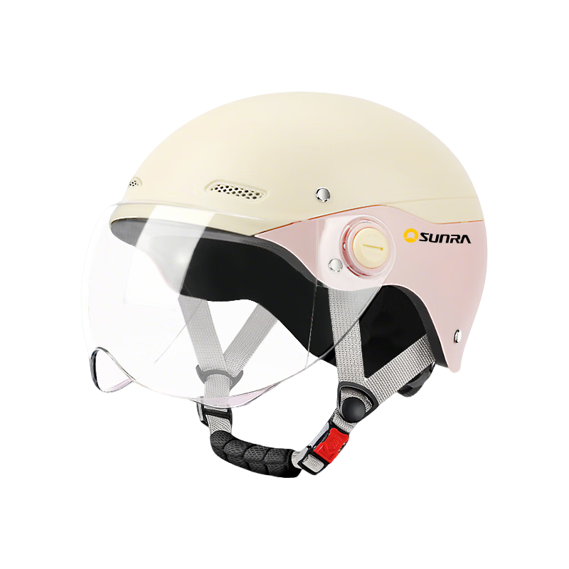 Sunra Summer Electric Bike Helmet Half Helmet New National Standard Class A 3C Certified Motorcycle Electric Scooter Helmet Summer Helmet