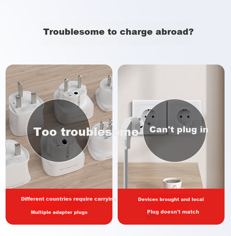 Lenovo PD35W Fast Charging Universal Travel Adapter Multi-Functional Socket for Global Use Compatible with Hong Kong, Macau, Japan, Korea, Europe, UK, US, and Australia Standards 3