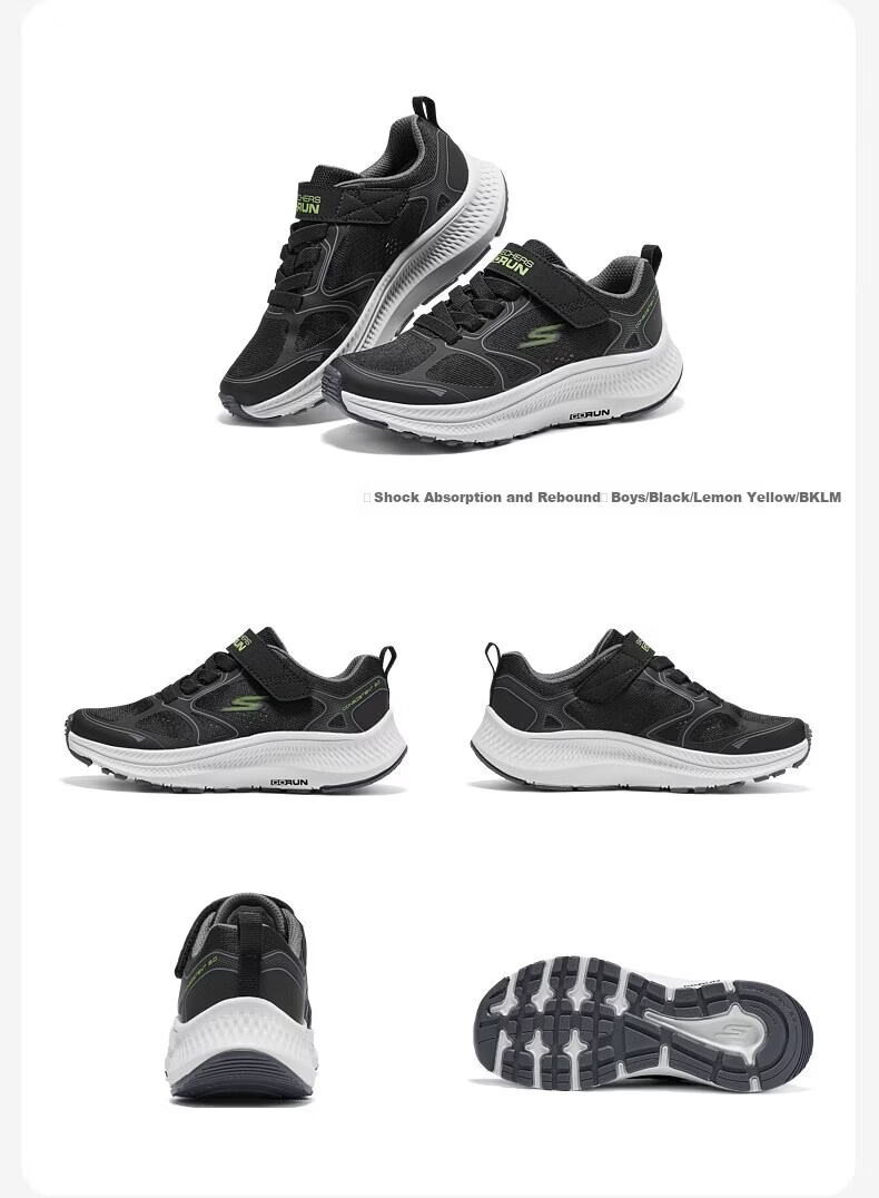 Skechers Cheetah Running Shoes 2.0 Boys Lightweight Shock Absorption Kids Student Running Shoes 405365L 31