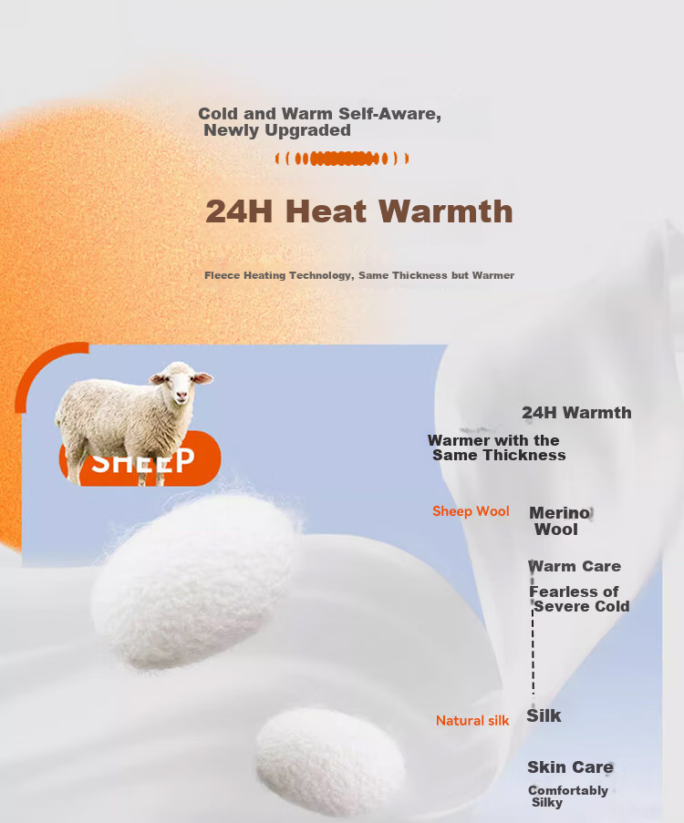 MiiOW Youth Thermal Underwear Autumn Winter A-Class Antibacterial Fleece Pajamas for High School Students Boys Big Kids Autumn Top and Bottom Set 5