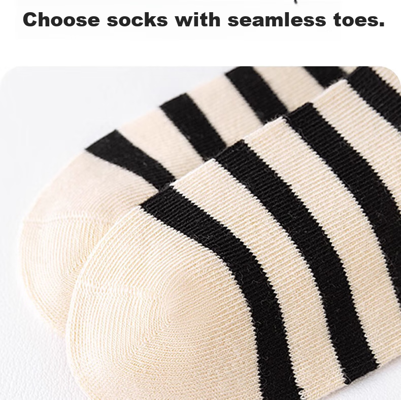 Mianqixiong Children's Socks Boys Spring and Autumn Cotton Girls Mid-Calf Autumn Winter Sports Cotton Socks - EW117-3-5 15