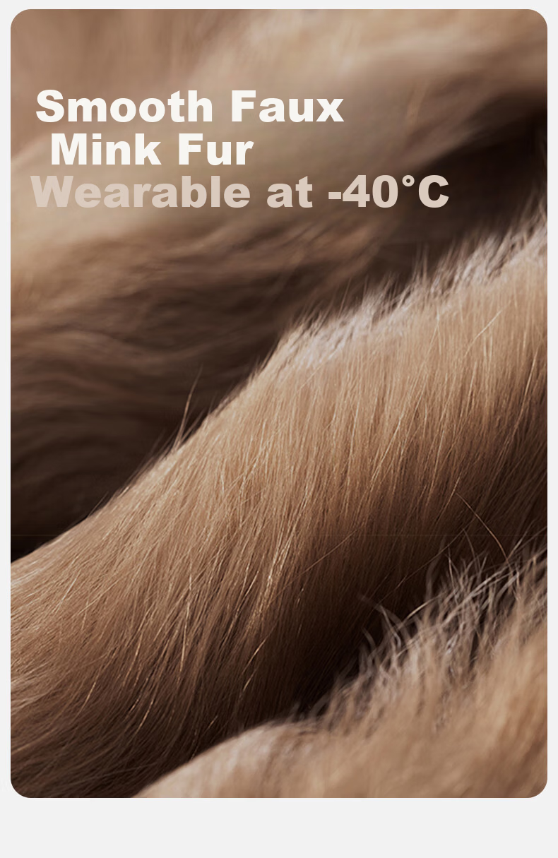 MiiOW Women's Winter Cotton Pants Fleece Lined Thick Wool Warm Pants Anti-Cold Extra Thick High Waist Fleece Trousers for Middle-aged and Elderly Northeast 5