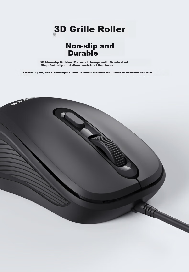 Lenovo Investment Brand Yinen Wireless Mouse Office Home Business Desktop Laptop USB Dual-Mode Connection N500 Pro Gray 8
