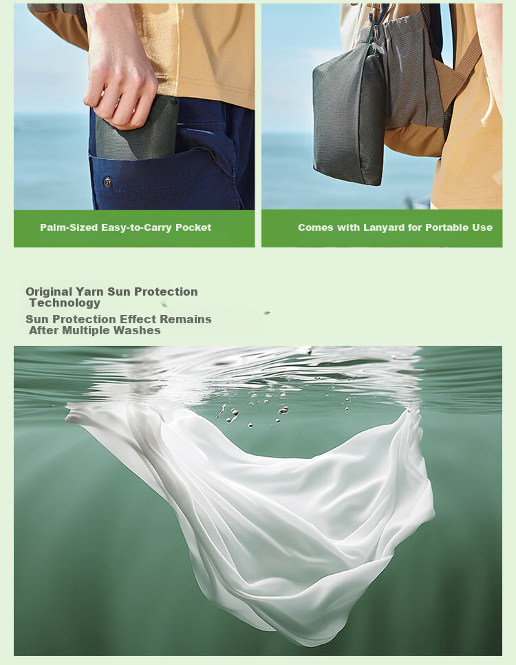 Beneunder Men's Sunscreen Jacket Thin Skin Jacket Ice Silk UV Protection Cooling Breathable Outdoor TS407 13
