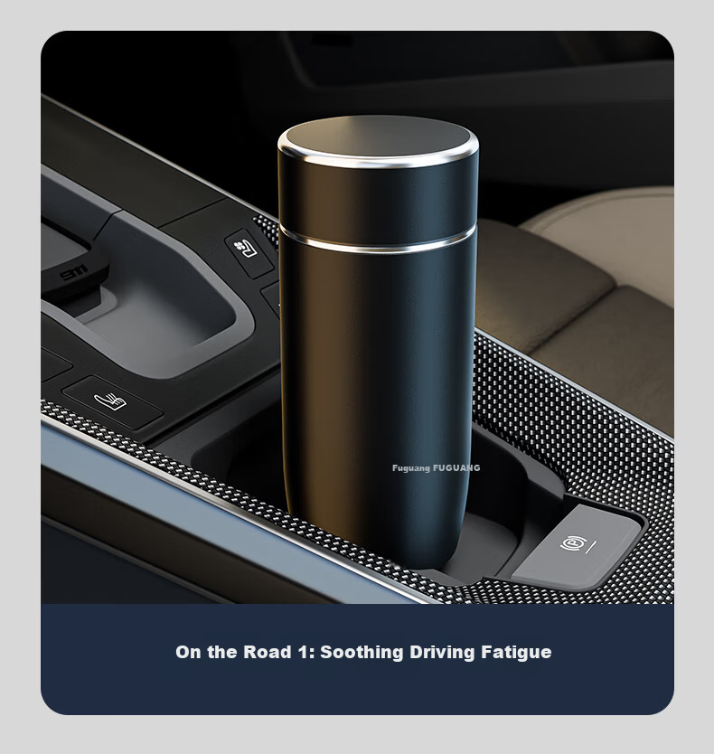 Fuguang Insulated Water Bottle for Men 316L Stainless Steel Portable Business Travel Tea Cup 13
