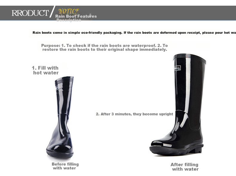 Warrior Men's Short Plush Lined Rain Boot Socks Short Plush Socks - Size 8 (40) (M) 18