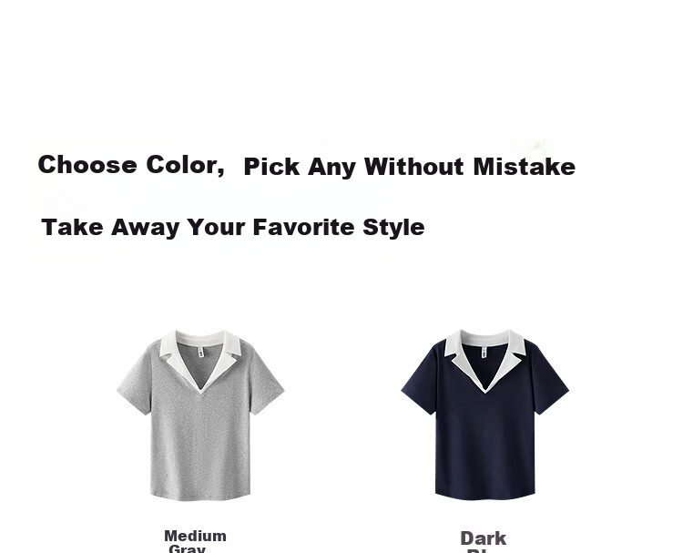 Semir Women's Summer Short Cool Color-Block Polo Shirt with Blazer Collar Slim Pullover 2026 Top 109326115006 12