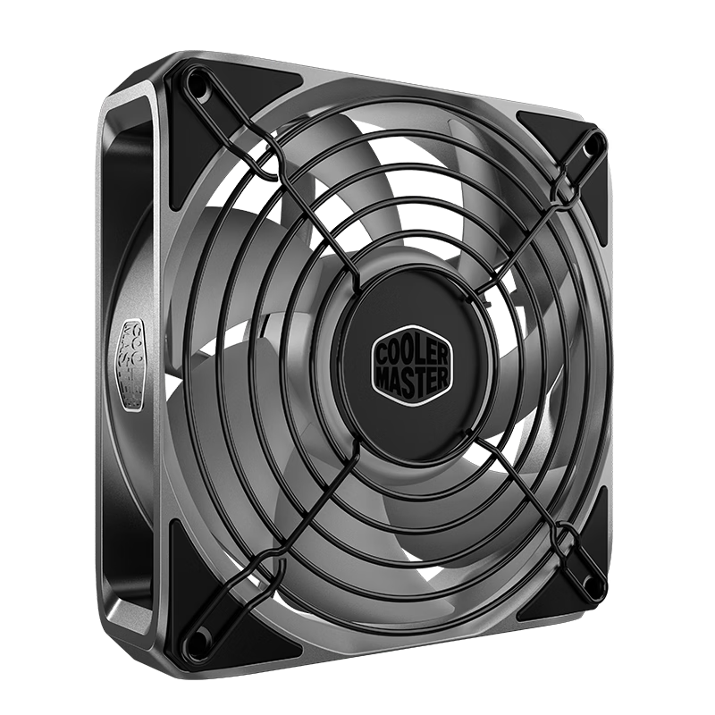 CoolerMaster MasterFan A120 FC Case Fan / Full Aluminum Alloy Cooling Fan / Wireless Overclocking Controller / Dual Ball Bearings / 6-Year Warranty