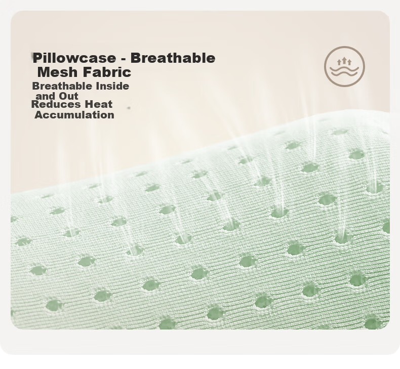 EVOCELER Baby Shaping Pillow Newborn Silicone Head Shaping Pillow 0-6-12 Months All-Season Baby Pillow 9