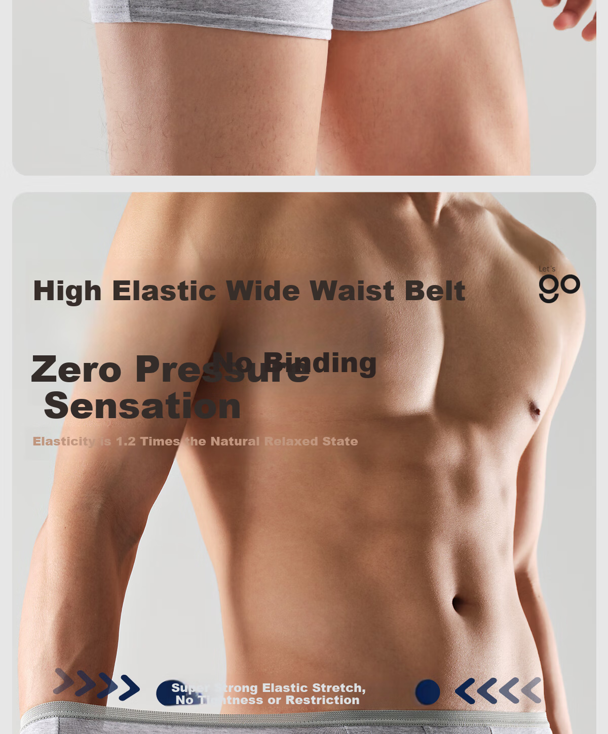 Freego Disposable Men's Cotton Boxer Briefs Sterilized Travel Portable Wash-Free Daily Use Plus Size 4XL 9-Pack White 8