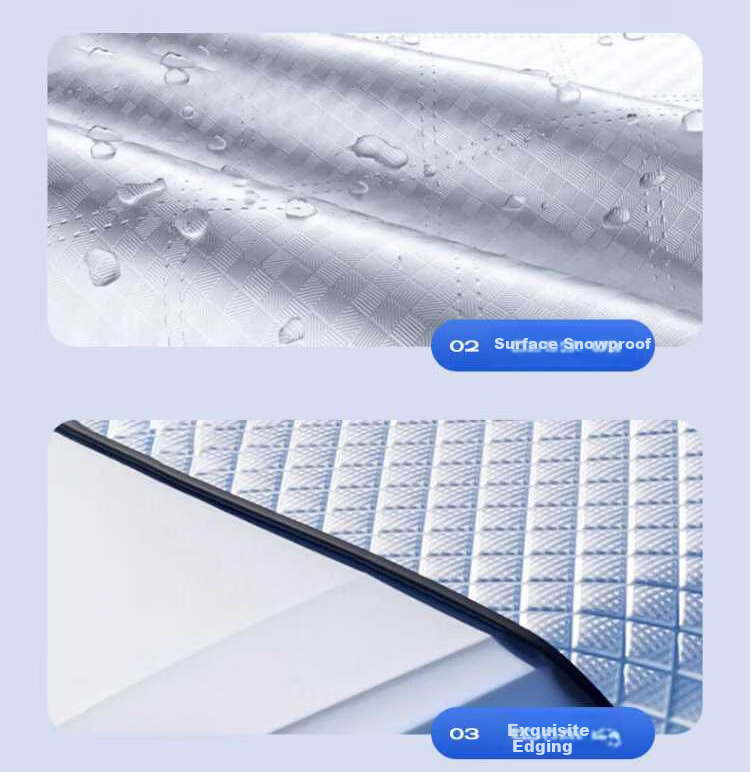 AUTOWOEL BYD Han DM-i Snow Cover Car Front Windshield Snow Shield Frost and Freeze Protection Winter Windshield Cover 25