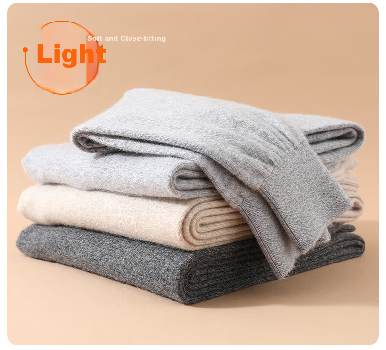Dindingsheep 2025 New Pure Wool Pants Men's Thermal Autumn Winter Thickened Seamless Wool Knit Pants for Middle-aged and Elderly 17