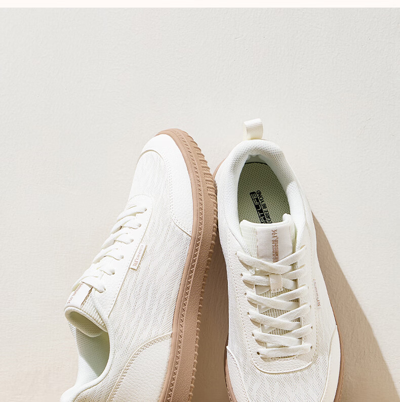 361° Men's Sports Sneakers Spring Summer Breathable White Casual Fashion Shoes 672626622-2 4
