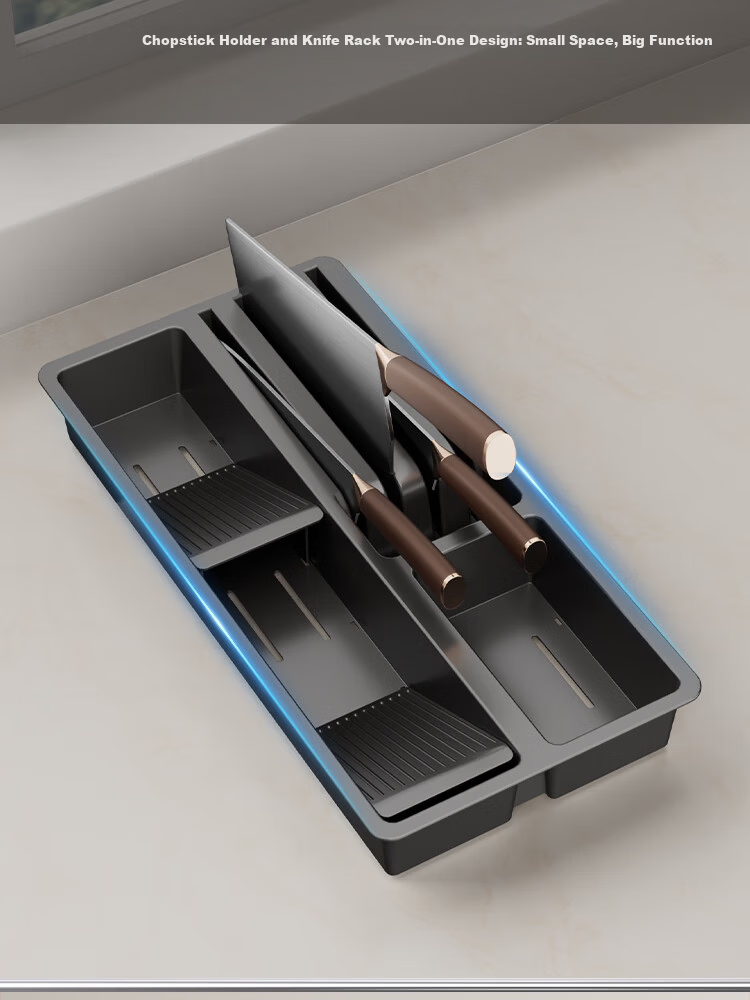 ARROW Kitchen Cabinet Pull-Out Basket Thickened 304 Stainless Steel Base Drawer Bowl Rack Spice Rack Double-Layer Dish Basket 17
