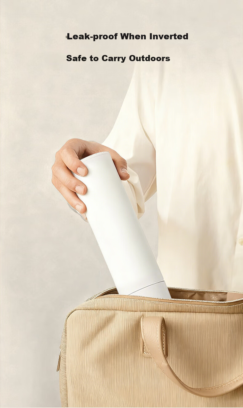 Baoshi Stainless Steel Insulated Coffee Mug 304 Stainless Steel Milk Cup with Lid for Children Office Tea Brewing L 5