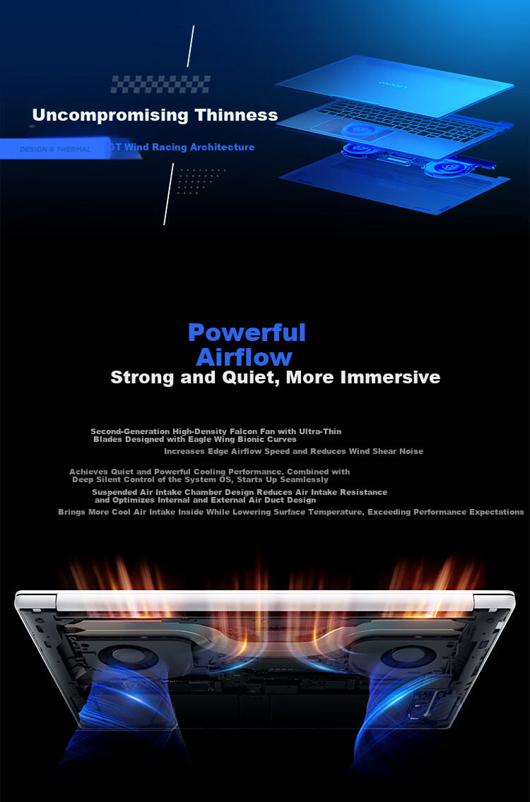 Lenovo Xiaoxin Pro16GT AI Ultra-thin Laptop Intel Core 3rd Gen Ultra5-338H 32GB 1TB 2.8K 120Hz OLED National Subsidy 7