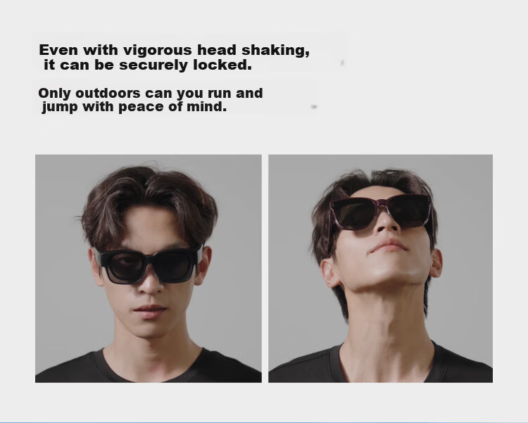 Banana Under Sunglasses Unisex Prescription Clip-On Polarized Driving Outdoor Round Square Frame FD008 7
