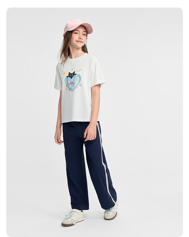 Balabala [balaOne] Kids Children's Pants Girls' Long Pants Summer Thin Straight-Leg Trousers 2026 19