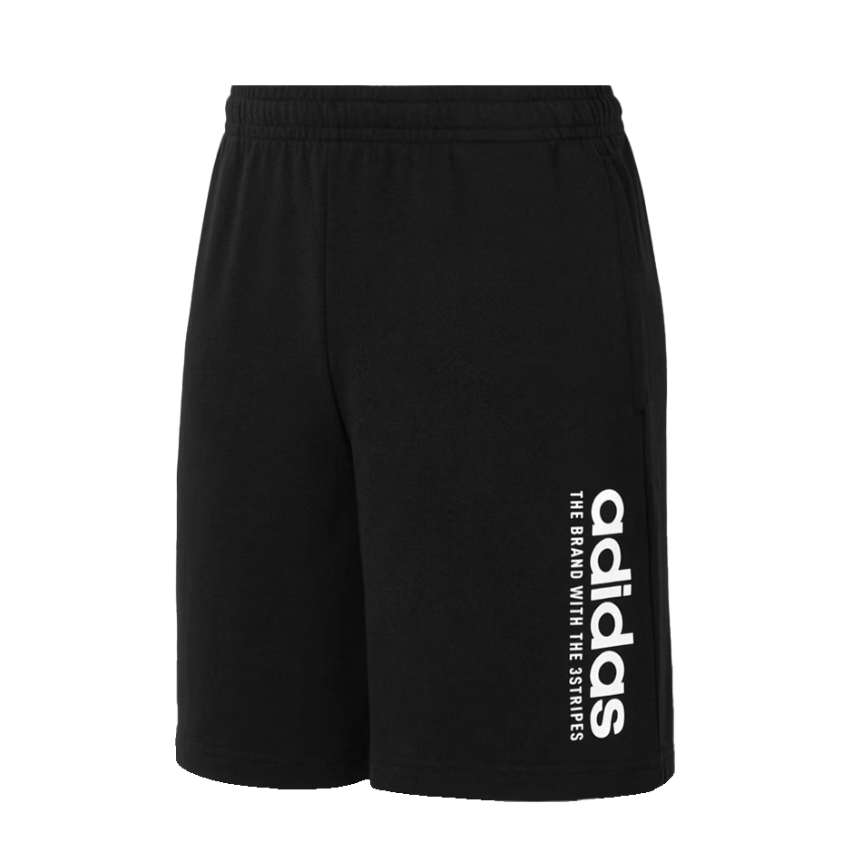 Adidas Men's Shorts, Casual Pants, Sports Pants, Summer Ice Silk Running Quick-Dry Pants, KB9391, Black, Size S