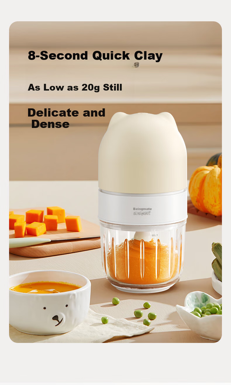 Beingmate Baby Food Processor Multifunctional Infant Puree Blender Meat and Fruit Grinder Small Kitchen Appliance 5