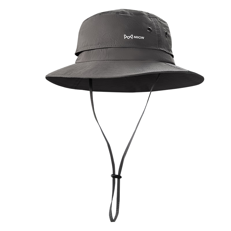 Miiow Men's Summer Sun Protection Outdoor Breathable Mountaineering Fishing Climbing Bucket Hat
