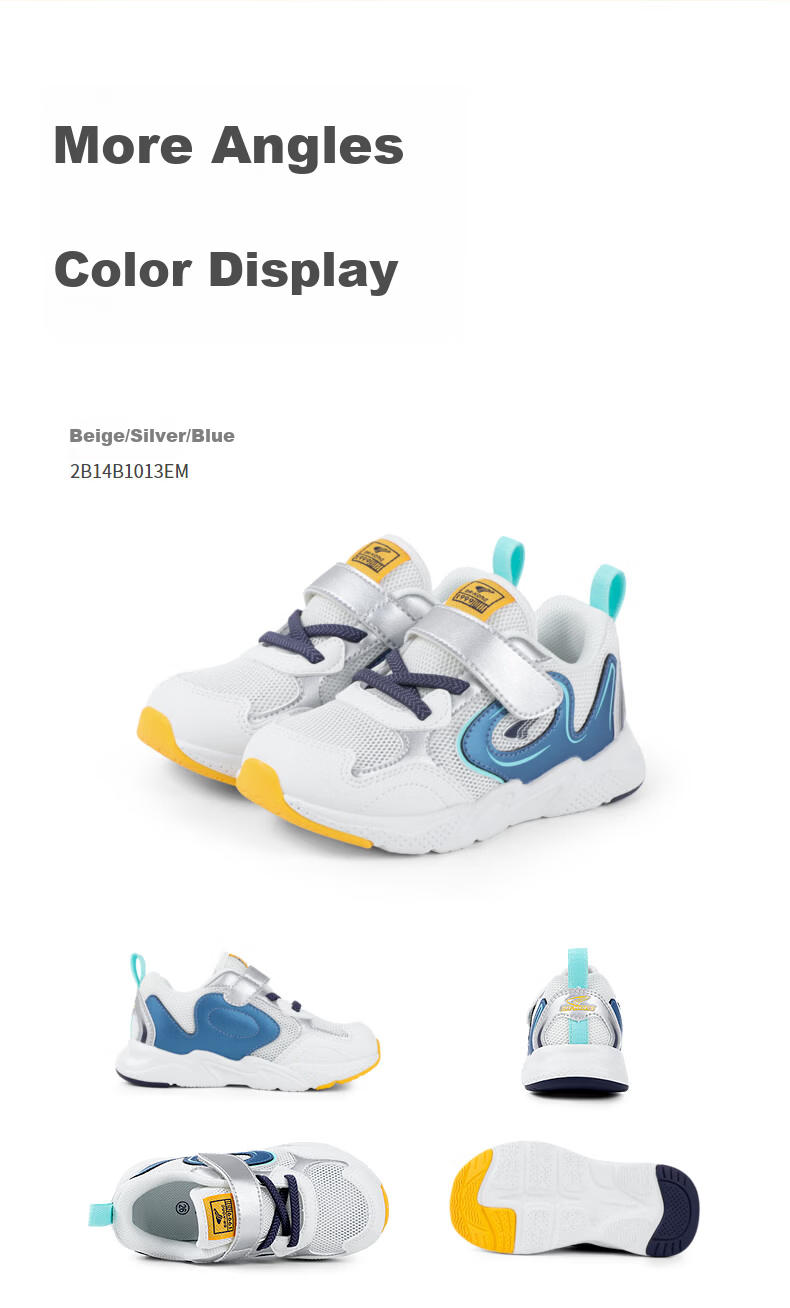 Dr. Kong Spring Breathable Sports Shoes for Boys and Girls Toddler Walking Shoes Kids Shoes Pink/Purple/Beige Size 23 13