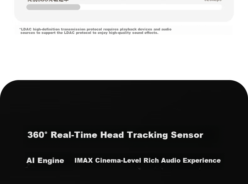 IKF Moonlight [LDAC Sound Quality] Bluetooth Clip-On AI Translation Earphones Wireless Open Bone Conduction Head Tracking Sports 2026 New Model Athens Black 21