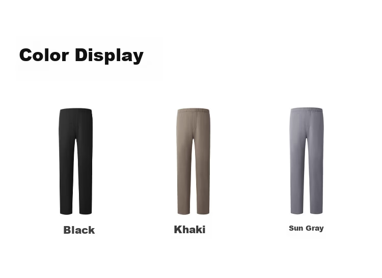 JD Jingzao New Men's Spring Summer Sports Pants Outdoor Durable Tactical Running Fitness Casual Pants Dark Khaki L 13