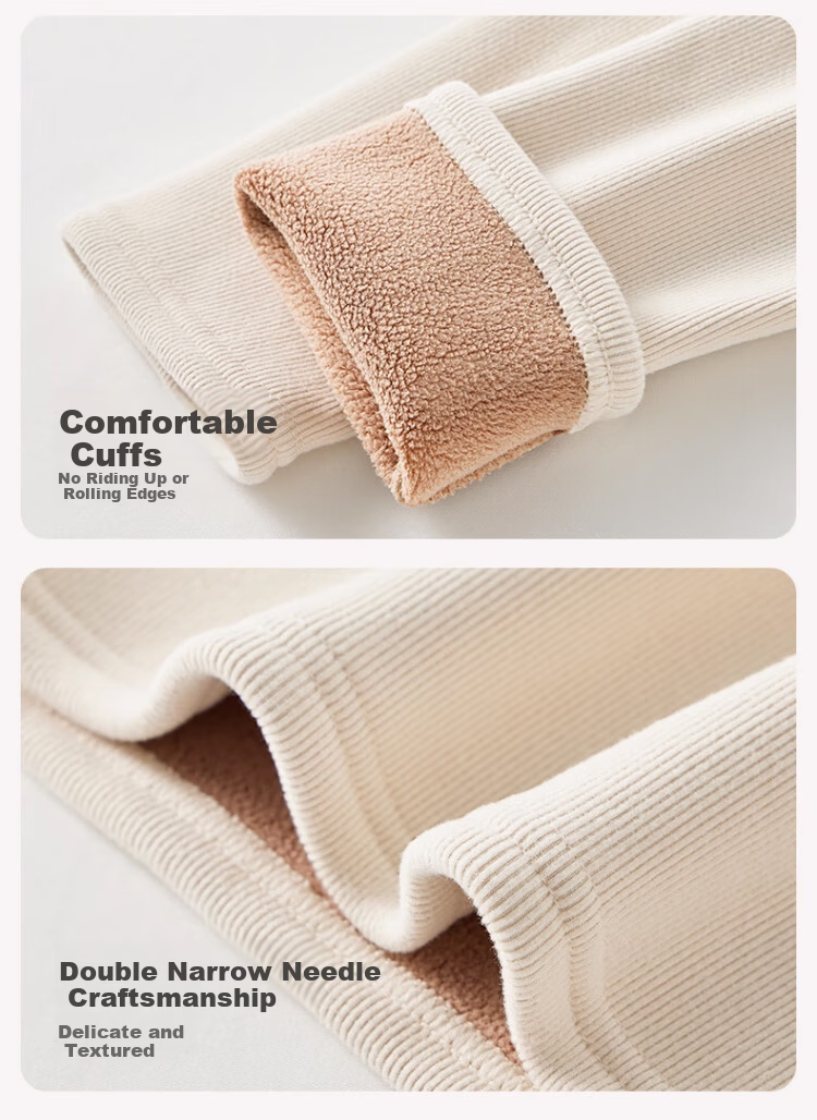 Caiyue Fleece-Lined Thickened Base Shirt Women's Lamb Wool Half Turtleneck Thermal Top Winter Cold-Resistant Mid-Neck Windproof Underwear 11