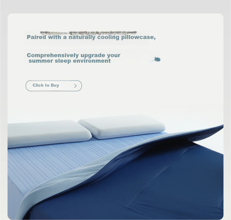 Atour Planet Natural Cooling Summer Mat Bare Feeling Class A Fabric Air Conditioning Mat Light Gray 1.8*2m 9