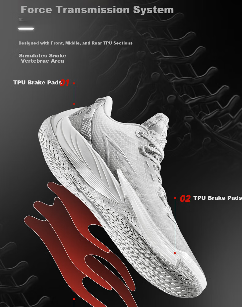 Jordan Basketball Shoes Poison Fang 3.5 Pro Shock Absorption Durable Performance Basketball Sneakers 7