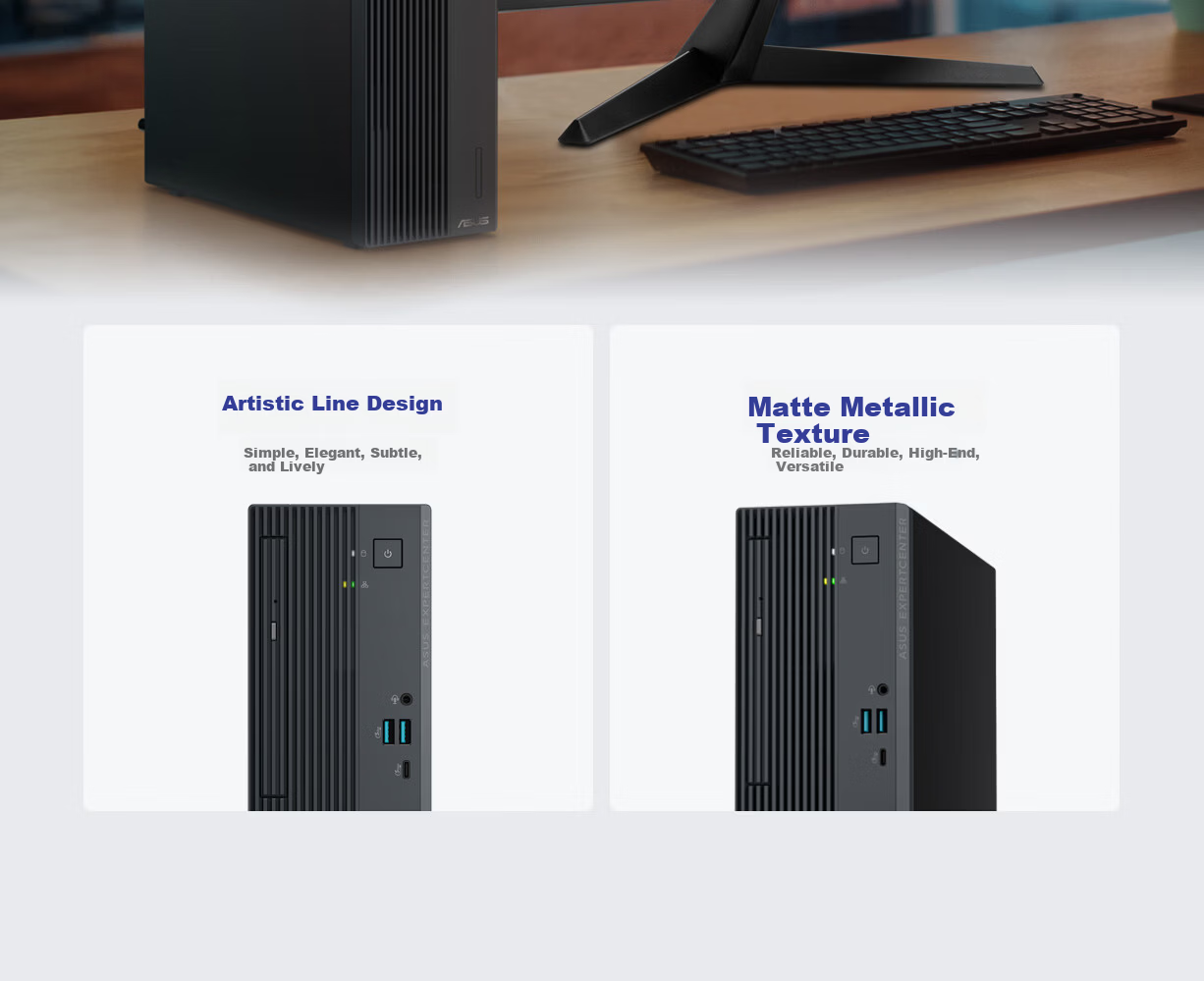 ASUS Dawn 7X Desktop PC (Core i5-210H, 16GB RAM, 512GB SSD, Small Chassis) 23.8-inch Monitor 11