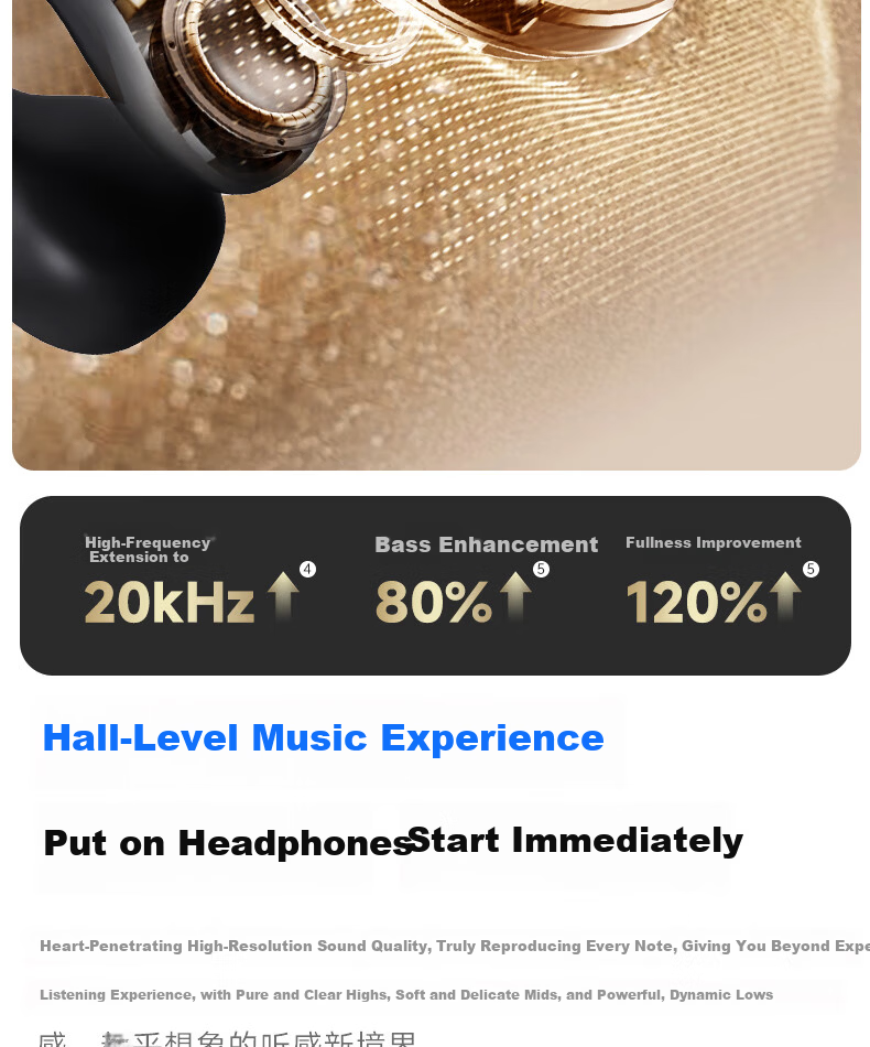 D.ROB D.ROB Clip-on AI Translation Wireless Bluetooth Earphones Power Bank 2-in-1 Long Battery Life Compatible with Huawei Xiaomi Apple K75 Ink Black 17