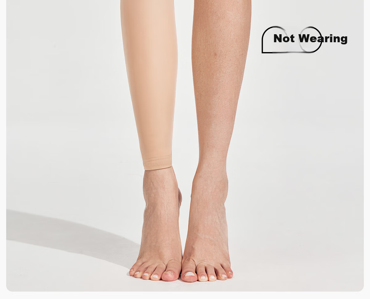 Sanduo Cotton Nine-Point Bare-Leg Magic Autumn Leggings Tights Women Skin Color Natural Color Thickened Fleece-lined Stockings 16
