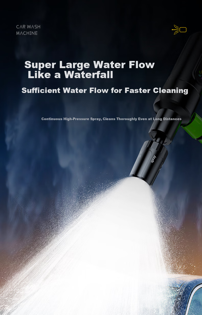 WITGOER High-Pressure Automatic Water Suction Car Washer Self-Priming Tap Water Connection Powerful Car Wash Machine Large Capacity for Car Wash Shops 21