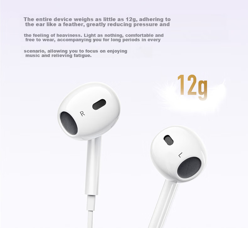 IKF B1 Semi-In-Ear Wired HiFi Earphones for PC Tablet Xiaomi Huawei OPPO Apple 3.5mm FPS Gaming Headset with Sound Positioning 8