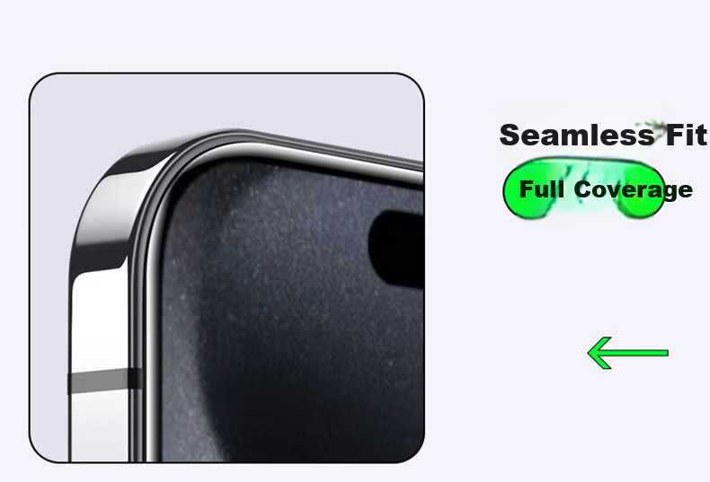 Mingying [AR Anti-Reflective 2-Pack] Tempered Glass Screen Protector for iPhone 12 Pro Max, Full Coverage, Dust-Free Installation, HD Anti-Fingerprint Explosion-Proof Film 7